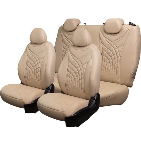 Чехлы Премиум Экокожа Байрон Президент|Жук на Hyundai Accent 1999-2011 г.в.