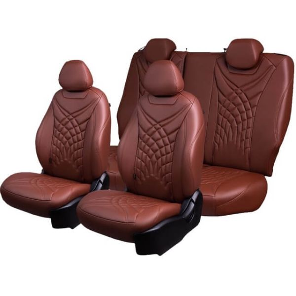 Чехлы Премиум Экокожа Байрон Президент|Жук на Hyundai Accent 1999-2011 г.в.