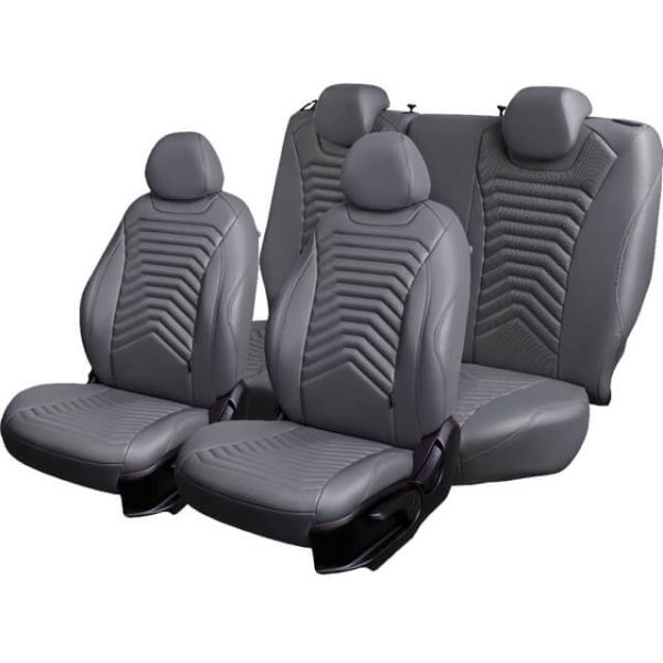 Чехлы Премиум Экокожа Байрон Президент|Жук на Hyundai Accent 1999-2011 г.в.