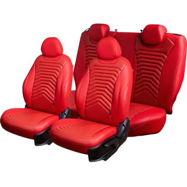 Чехлы Премиум Экокожа Байрон Президент|Жук на Hyundai Accent 1999-2011 г.в.