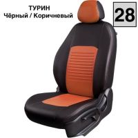 Чехлы Экокожа Турин Классик на Hyundai Matrix (2001-2010)