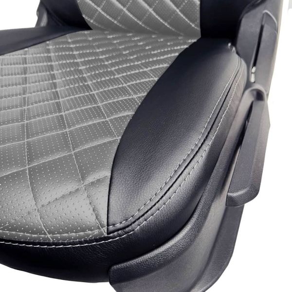 Чехлы Экокожа Ромб на Sollers Atlant (2022+) 3 места